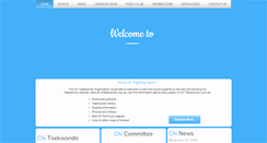 Desktop Screenshot of chitaekwondo.org